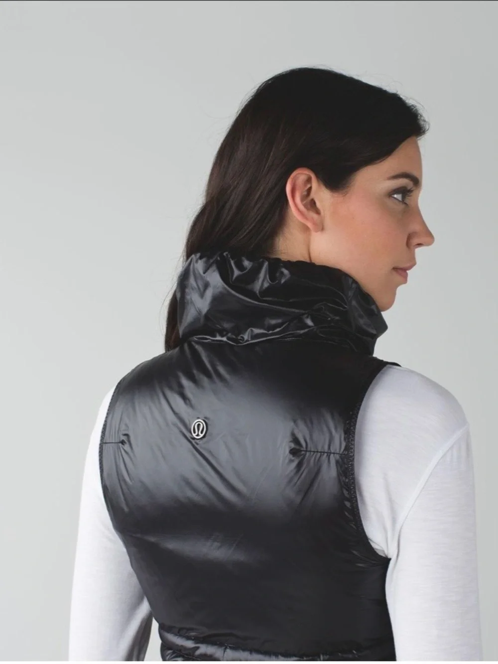 lululemon athletica Black Quilted Puffer Vest
